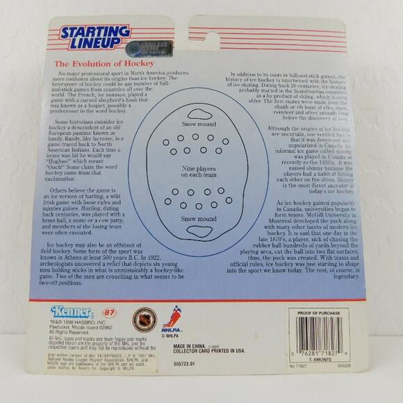 Kenner 1998 Starting Lineup NHL Chicago Blackhawks Tony Amonte Action Figure - Picture 2 of 6